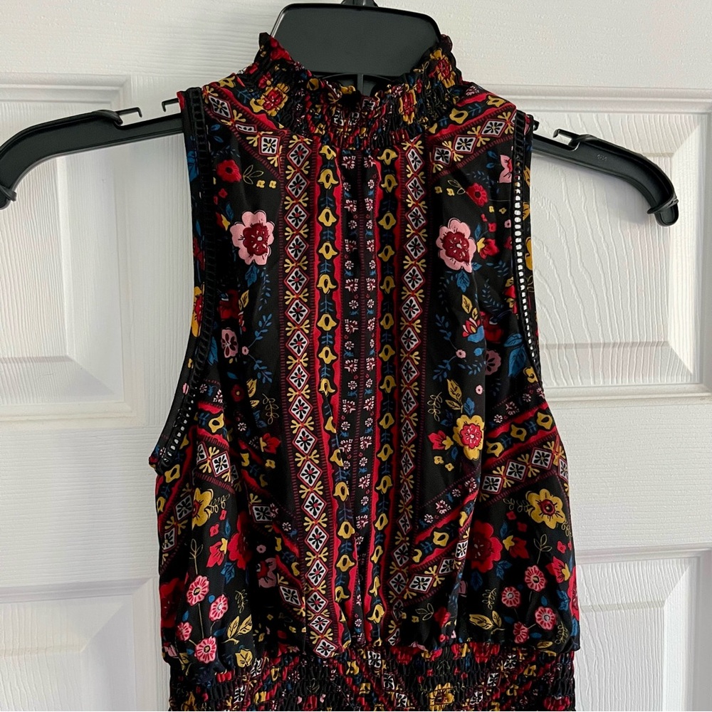 Xhilaration Multicolor Floral Maxi Dress Size XS - EUC - Picture 2 of 12